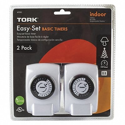 Plug-In Timer Indoor LED/CFL PK2