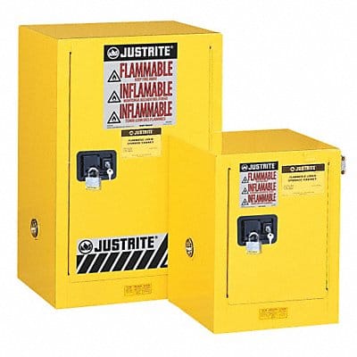 Flammable Safety Cabinet 4 gal Red