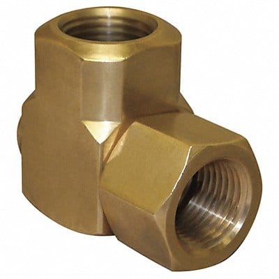 Swivel 90 Deg Brass 1/4 in FNPT Inlet