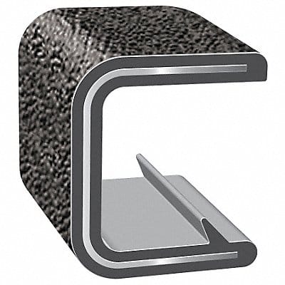 Edge Trim Jumbo Clip 0.67 In W 100 Ft