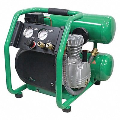 Portable Air Compressor 4 gal Twin Stack