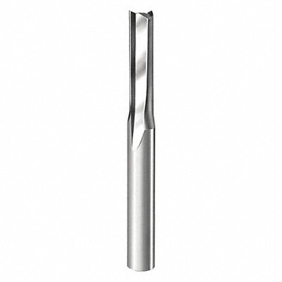 Solid Router Bit 5/32 Spiral O-Flute