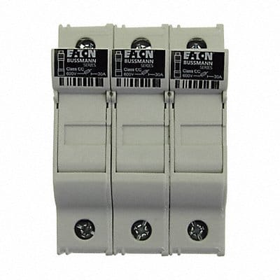 Fuse Block 0 to 30A Class CC 3 Pole