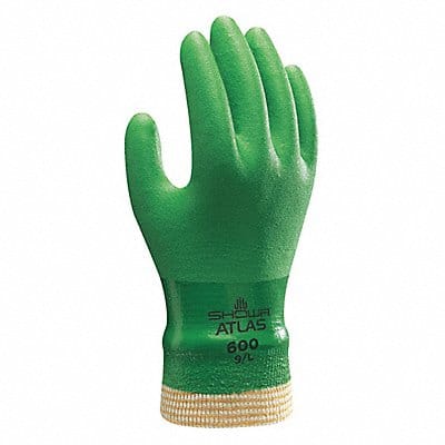 Coated Gloves Green XL PR