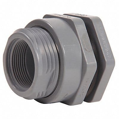 Bulkhead Tank Fitting EPDM 2 7/8 L CPVC