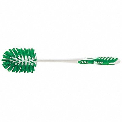 Toilet Brush 14 in L Green/White