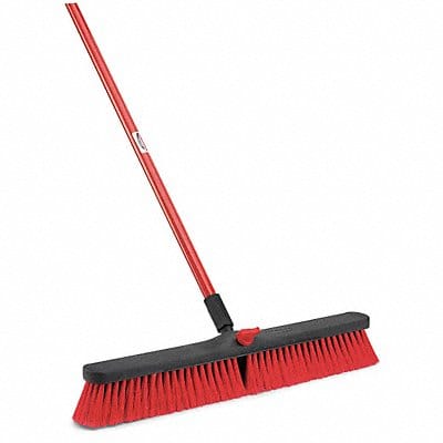 Broom w/Handle and Locking Nut 24 Block