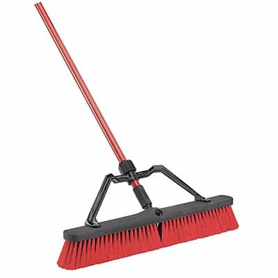 Broom w/Handle and Brace 24 Block