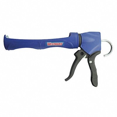 Dripless Caulk Gun Plastic Black/Blue