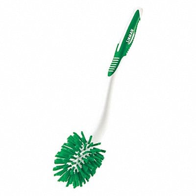 Toilet Brush 16 in L Green/White EA 1