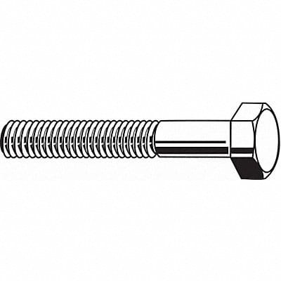 HHCS 1/4-20x1-1/2 Steel Gr 8 YZ PK100