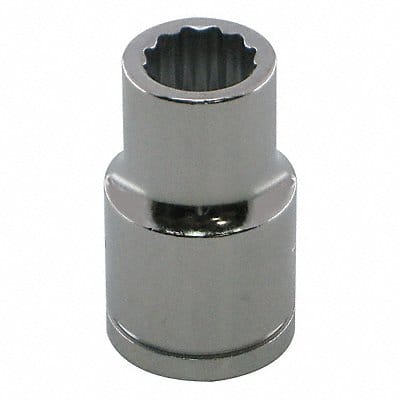 Socket Steel Chrome 20 mm