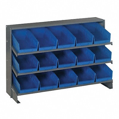 G7013 Bench Pick Rack 12x27x36in Blue