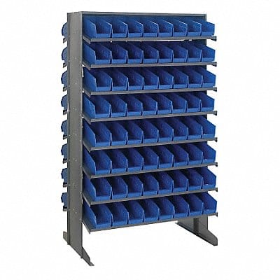 G7008 Pick Rack 24inx64inx36in Blue