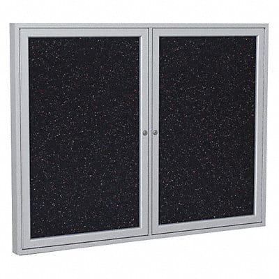 Enclosed Bulletin Board Rubber 36 x24