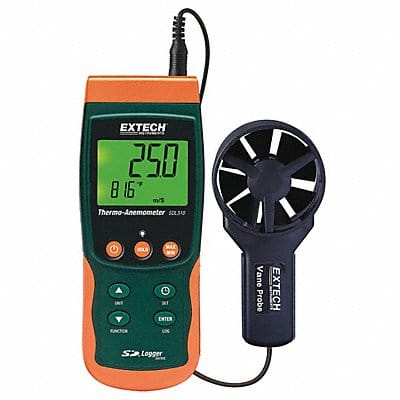 Data Logging Anemometer 80 to 4930 fpm