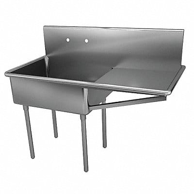 Just Scullery Sink Squar 24inx24inx12in