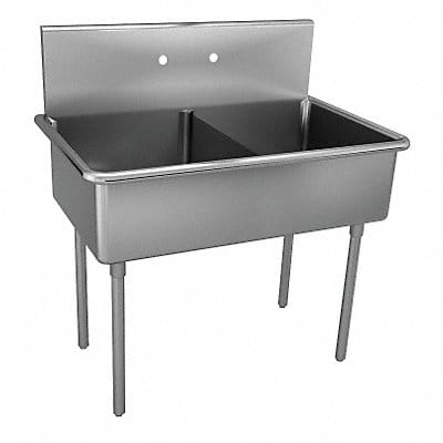 Just Scullery Sink Rect 18inx24inx12in