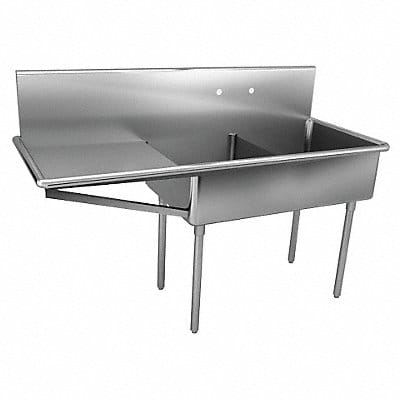 Just Scullery Sink Squar 24inx24inx12in