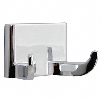 Bathroom Hook Zinc Polished 2 1/2 in W