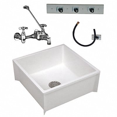 ELMustee Mop Sink Square 24inx24inx10in