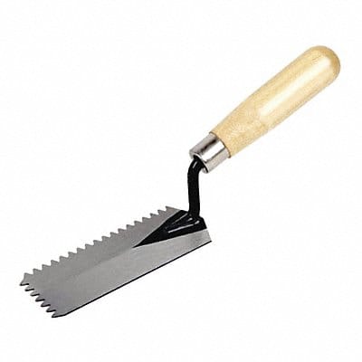 Margin Trowel 2-Sided 6x2 Hard Grip