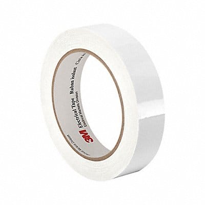 Elec Tape 216 ft Lx1/2 W 2.5 mil White