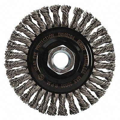 Wire Wheel Stainless Steel 4 X5/8 -11