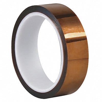 Elec Tape 100 ft Lx1/2 in W 1 mil Amber