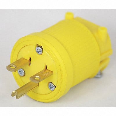 Plug 6-15P 15A 250VAC 1 Phase