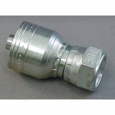 Crimp Fitting 1/2 I.D. 1/2 F Metric