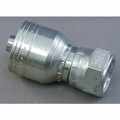 Crimp Fitting 3/8 I.D. 3/8 F BSPP