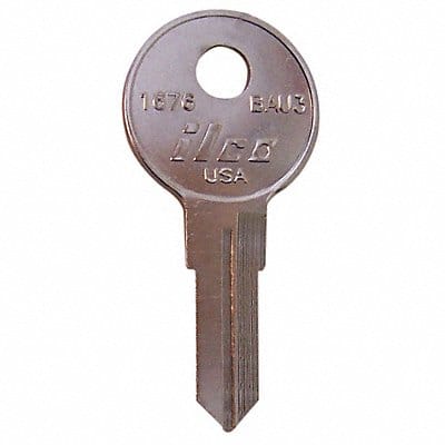 Key Blank Brass 1676-BAU3 PK10