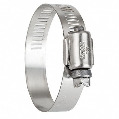 Worm Gear Hose Clamp 1/2 W 3/8 ID PK10