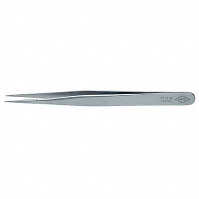 Tweezers Needle Straight Titanium 4-3/4