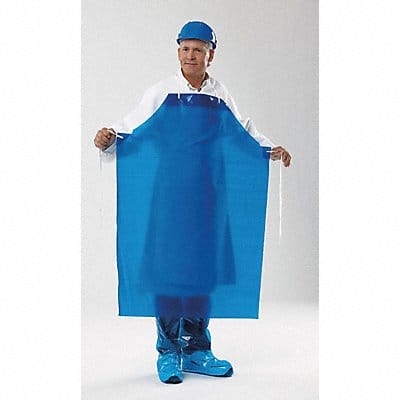 Bib Apron Univ Blu Polyolefin/Nyln PK100