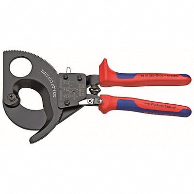 Ratchet Cable Cutter Center Cut 11 In