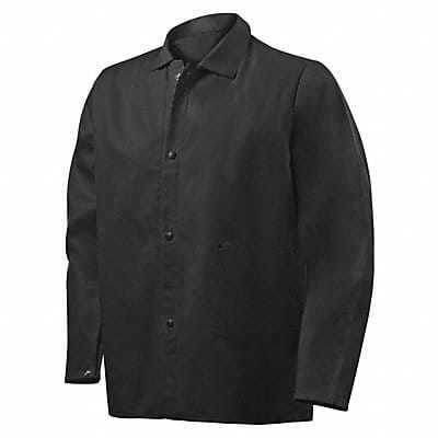 K7364 Cotton Jacket Flame Resistant Black L