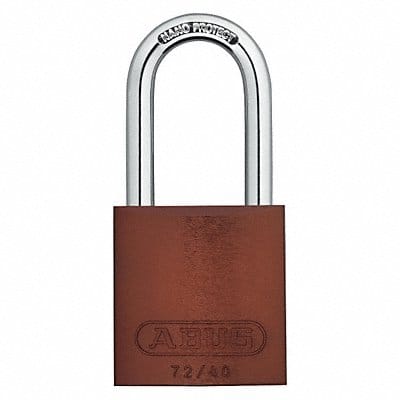 Lockout Padlock KA Brown 1-1/2 H PK12