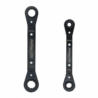 Metric Ratcheting Wrench Set 2 pcs.