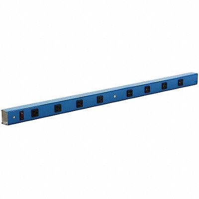 G4846 Power Strip 90 W x 4 D x 2 in H Blue