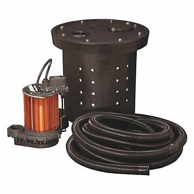 1/3 HP Pump System 115VAC Vertical Float