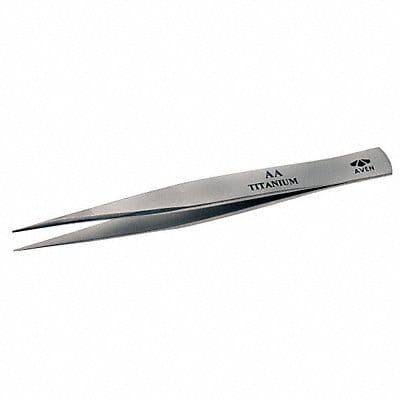 Precision Tweezer Titanium 4-1/2 In