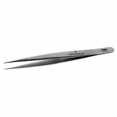 Precision Tweezer Titanium 4-1/2 In