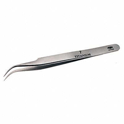 Precision Tweezer Titanium 4-1/2 In