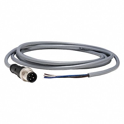 Cordset 6.56 ft Gray 250VAC/300VDC