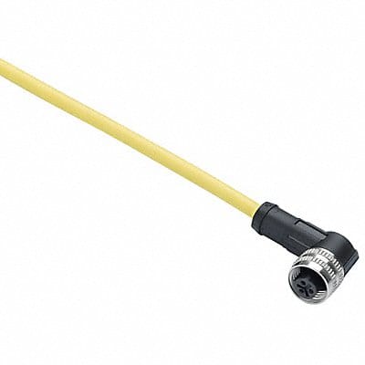 Cordset 16.4 ft Yellow 250VAC/300VDC