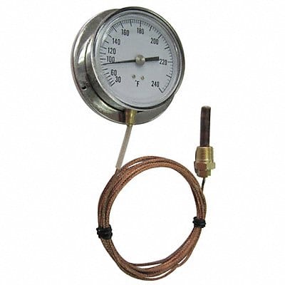 G2665 Analog Panel Mt Thermometer 30 to 180F