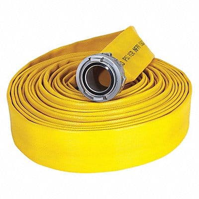 G2320 Fire Hose 100 ft Yellow Rubber