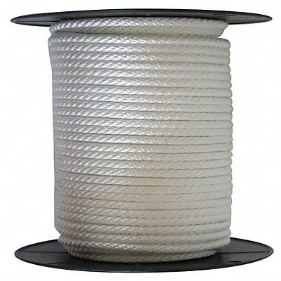 Rope Nylon Braided 3/8 in Dia 200 ft L